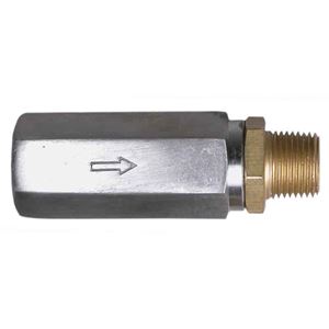 General Pump Brass Inline Water Filter 3/8" NPT Male x 3/4" GH Female #100650 