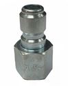 Picture of QD Plug, Hardened Steel Zinc Plated 3/8 x 3/8 NPT-F 4,000 PSI