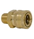 Picture of QD Socket, Brass 1/4 x 1/4 NPT-M 5,000 PSI