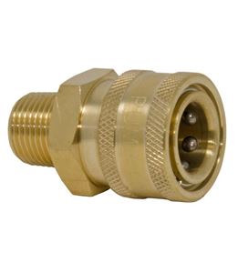 Pressure Washer Brass Quick Connect Socket I/4" Female Thread Brass 4000psi 