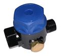 Picture of Aluminum Water Inlet Filter, 1/2" FPT Inlet, 1/2" MPT Outlet, Two 1/4" Side Ports