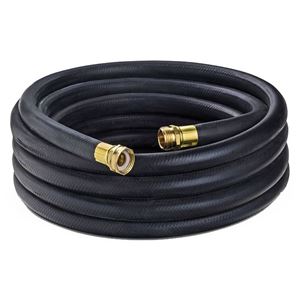 Picture of 5/8" x 50' Redi-Wash Black EPDM Contractor Water Hose Coupled Assembly