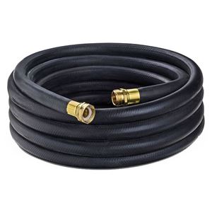 Picture of 5/8" x 100' Redi-Wash Black EPDM Contractor Water Hose Coupled Assembly