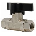 Picture of General Pump 3/8" Plated Steel Ball Valve 5,000 PSI 12 GPM 185º