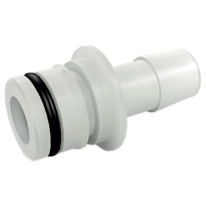 Picture of 3/4" QA X 3/4" HB Straight Fitting w/ O-Ring, Nylon (5900 Series, 7822FS, FB2 7900 Series)