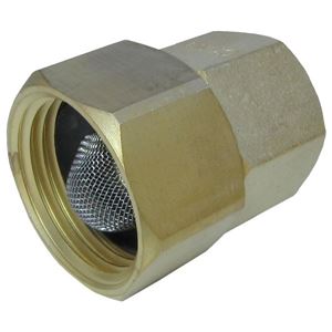 Picture of General Pump 3/4 FGH x 1/2" NPT-F Garden Hose Swivel Fitting with Screen