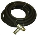 Picture of 3/4" x 20' Sewer Jetter Leader Hose 3,117 PSI R2 Black (SOLxFSWV)