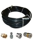Picture of Sewer Jetter Kit - 50' x 1/8 Hose, 2 Nozzles & 2 Fittings 1" to 3" Pipes