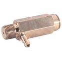 Picture of Safety Relief Valve 6,000 PSI, 1/2" MPT. 1/4" Hose Barb