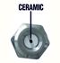 Picture of #2.5 x 25º 1/4" MPT High Pressure Ceramic Spray Nozzle