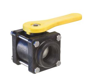 Picture of 1" Polypropylene Ball Valve 4-Bolt Design