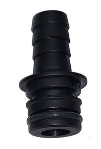 Picture of Everflo QA x 1/2" Hose Barb Fitting, Black