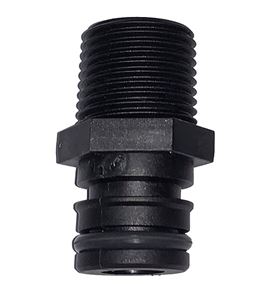 Picture of Everflo QA x 1/2" MNPT Fitting, Black