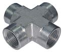 Picture of 1/4 FPT Cross Steel