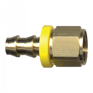 Picture of 1/4 ID x 1/4 FPT Brass Grip-Tite Fitting