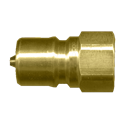 Picture of 1/2 Nipple x 1/2 FPT ISO B 7241-1 Brass 3,500 PSI Quick Disconnect