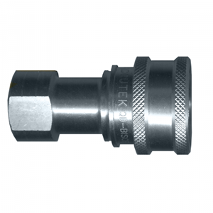 Picture of 1/2 Coupler x 1/2 FPT ISO B 7241-1 Steel 4,000 PSI Quick Disconnect