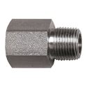 Picture of 1/4 FPT x 3/8 MPT Adapter Steel