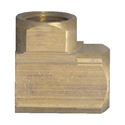 Picture of 1/8 FPT Extruded Brass 90° Elbow