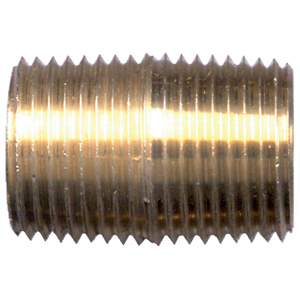 Picture of 1 MPT Brass Close Nipple