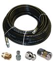 Picture of Sewer Jetter Kit - 50' x 1/4 Hose, 2 Nozzles & 2 Fittings 2" to 4" Pipes