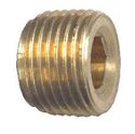 Picture of 3/4 MPT Brass Plug Hex Countersunk
