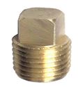 Picture of 1/8 MPT Brass Plug Square Head