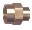 Picture of 1/4 FPT x 1/8 FPT Brass Reducing Coupling