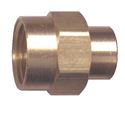 Picture of 1/2 FPT x 1/8 FPT Brass Reducing Coupling