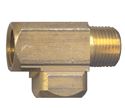 Picture of 3/8 FPT x 3/8 MPT x 3/8 FPT Extruded Brass Street Tee