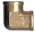 Picture of 1/8 FPT Forged Brass 90° Elbow