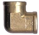 Picture of 1/4 FPT Forged Brass 90° Elbow