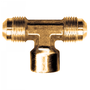 Picture of 3/8 Tube OD x 3/8 FPT Brass Female Branch Tee