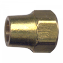 Picture of 3/8 Tube OD Forged Brass Long Nut