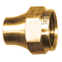 Picture of 1/4 Tube OD Milled Brass Short Nut