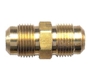 Picture of 3/8 Tube OD Brass Union Coupling