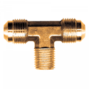 Picture of 3/8 Tube OD x 1/4 MPT Brass Male Branch Tee