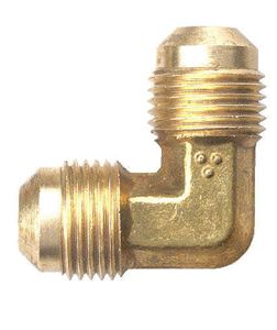 Picture of 5/8 Tube OD Brass 90° Union Elbow