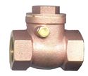 Picture of 1-1/4" FPT Brass Swing Check Valve 200 WOG