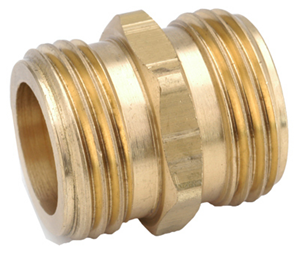 Picture of 3/4 MGH x 3/4 MGH Brass Coupling