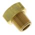 Picture of 1/4 Male NPT x 3/4 Swivel FGH Brass Connector