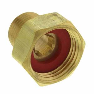 Picture of 3/8 Male NPT x 3/4 Swivel FGH Brass Connector