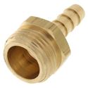 Picture of 3/8 ID x 3/4 MGH Brass Hose Barb Fitting