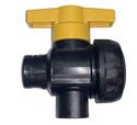 Picture of 1" Polypropylene 3- Way Ball Valve 240 PSI