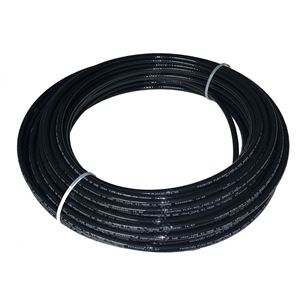 FLEX-DOT 3/8 OD X 100 FT Black Reinforced Air Brake Tube - Type 3B