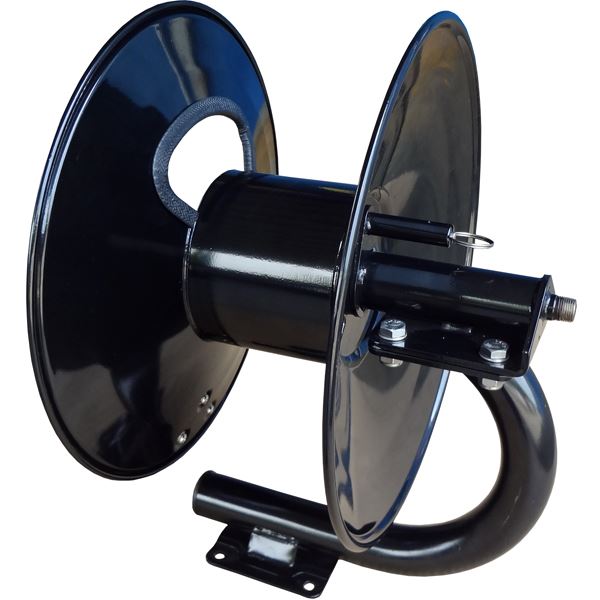. PWMall-DHR50150-3/8 x 150' Industrial Hose Reel with  Mounting Base 5,000 PSI 185° F