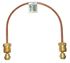 Picture of Gas-FLO 1/4 OD x 20" Short POL x Short POL Copper Propane Gas Pigtail