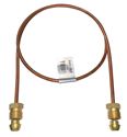 Picture of Gas-FLO 1/4 OD x 48" Short POL x Short POL Copper Propane Gas Pigtail