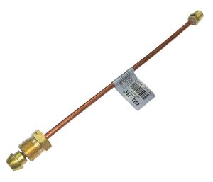 Picture of Gas-FLO 1/4 OD x 12" Short POL x 1/4 MPT Copper Propane Gas Pigtail