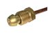 Picture of Gas-FLO 1/4 OD x 12" Short POL x 1/4 MPT Copper Propane Gas Pigtail